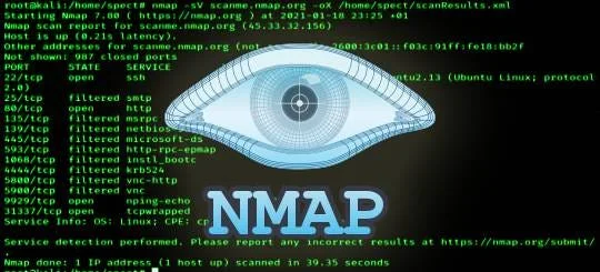 NMap - Ağ Tarama ve Port Tarama Aracı ekran görüntüsü